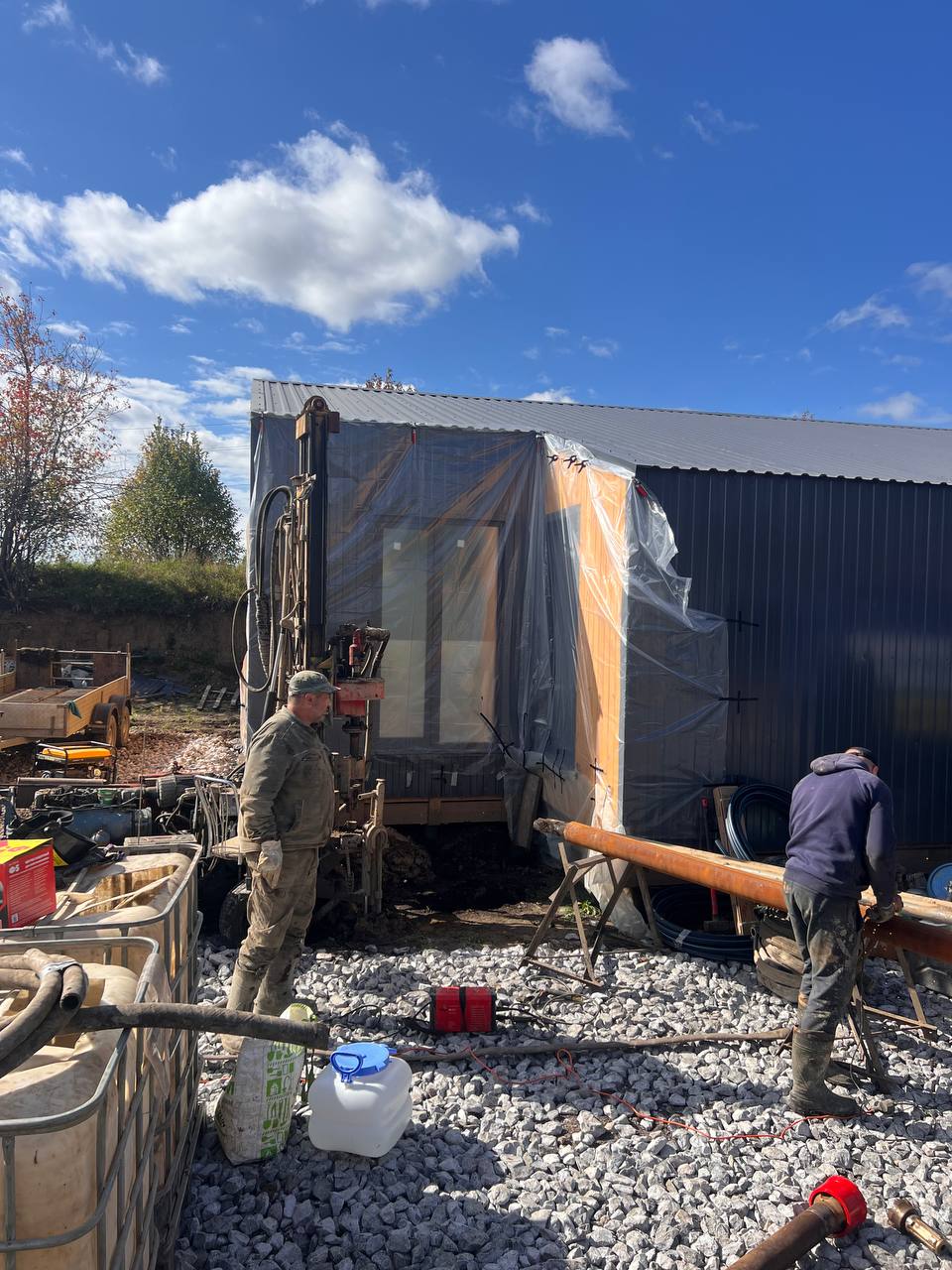 Как проводится прокачка скважины после бурения